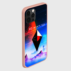 Чехол для iPhone 12 Pro Max No Man's Sky: Galaxy, цвет: 3D-светло-розовый — фото 2