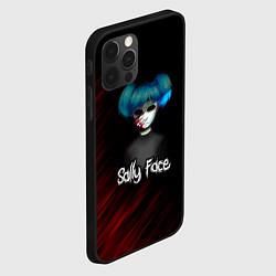 Чехол для iPhone 12 Pro Max Sally Face окровавленное лицо, цвет: 3D-черный — фото 2