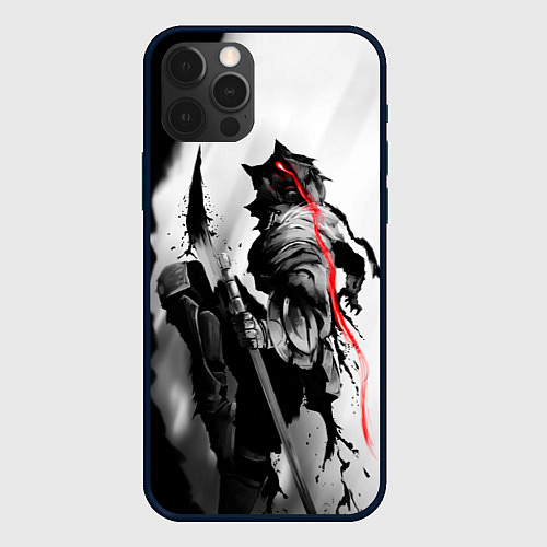 Чехол iPhone 12 Pro Max Убийца Гоблинов / 3D-Черный – фото 1