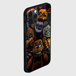 Чехол для iPhone 12 Pro Max Five Nights at Freddy's, цвет: 3D-черный — фото 2