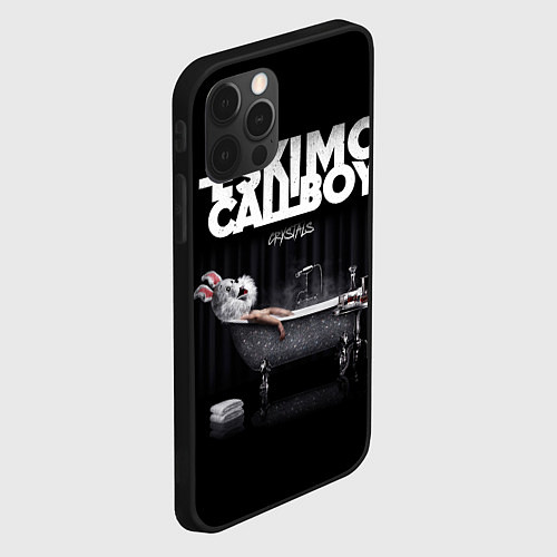 Чехол iPhone 12 Pro Max Eskimo Callboy: Crystalis / 3D-Черный – фото 2