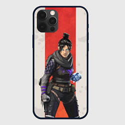 Чехол для iPhone 12 Pro Max Apex Legends: Wraith, цвет: 3D-черный