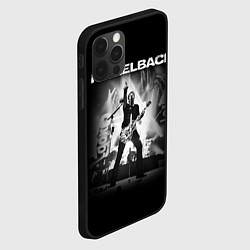 Чехол для iPhone 12 Pro Max Nickelback Rock, цвет: 3D-черный — фото 2