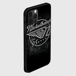 Чехол для iPhone 12 Pro Max Nickelback Est. 1995, цвет: 3D-черный — фото 2