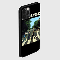 Чехол для iPhone 12 Pro Max The Beatles: Abbey Road, цвет: 3D-черный — фото 2