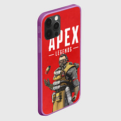 Чехол для iPhone 12 Pro Max Apex Legends: Red Caustic, цвет: 3D-сиреневый — фото 2