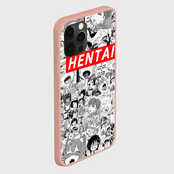 Чехол для iPhone 12 Pro Max HENTAI Style, цвет: 3D-светло-розовый — фото 2