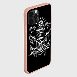 Чехол для iPhone 12 Pro Max Pirates Team, цвет: 3D-светло-розовый — фото 2