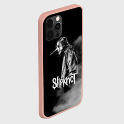 Чехол для iPhone 12 Pro Max Slipknot: Shadow Smoke, цвет: 3D-светло-розовый — фото 2