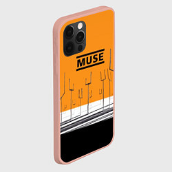 Чехол для iPhone 12 Pro Max Muse: Orange Mood, цвет: 3D-светло-розовый — фото 2