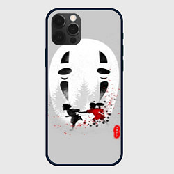 Чехол для iPhone 12 Pro Max Унесенные призраками, цвет: 3D-черный