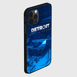 Чехол для iPhone 12 Pro Max Detroit: Become Human, цвет: 3D-черный — фото 2