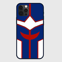 Чехол для iPhone 12 Pro Max ALL MIGHT MY HERO ACADEMIA MHA МОЯ ГЕРОЙСКАЯ АКАДЕ, цвет: 3D-черный