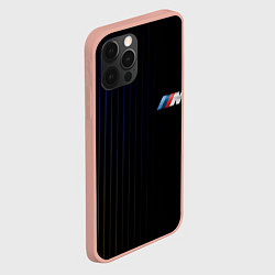 Чехол для iPhone 12 Pro Max BMW, цвет: 3D-светло-розовый — фото 2