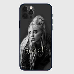 Чехол для iPhone 12 Pro Max Billie Eilish fak off, цвет: 3D-черный