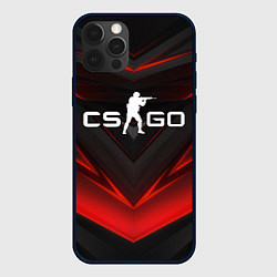 Чехол для iPhone 12 Pro Max CS GO logo, цвет: 3D-черный