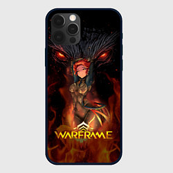 Чехол для iPhone 12 Pro Max Warframe anime girl, цвет: 3D-черный