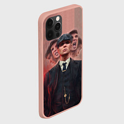 Чехол для iPhone 12 Pro Max Томас Шелби Peaky Blinders, цвет: 3D-светло-розовый — фото 2
