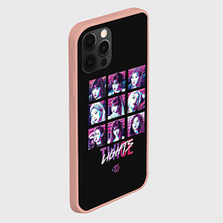 Чехол для iPhone 12 Pro Max TWICE, цвет: 3D-светло-розовый — фото 2
