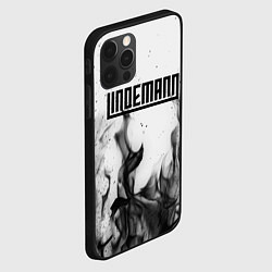 Чехол для iPhone 12 Pro Max LINDEMANN: Black Fire, цвет: 3D-черный — фото 2