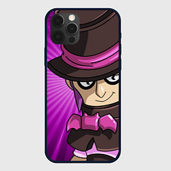 Чехол для iPhone 12 Pro Max Brawl Stars Mortis1, цвет: 3D-черный