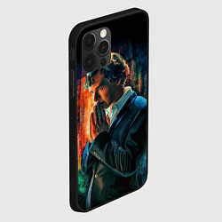 Чехол для iPhone 12 Pro Max Sherlock, цвет: 3D-черный — фото 2