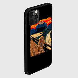 Чехол для iPhone 12 Pro Max Крик, цвет: 3D-черный — фото 2