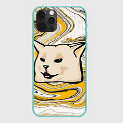 Чехол iPhone 12 Pro Max Woman yelling at cat