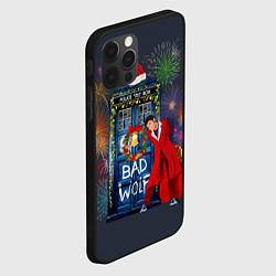 Чехол для iPhone 12 Pro Max Doctor Who, цвет: 3D-черный — фото 2
