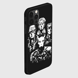 Чехол для iPhone 12 Pro Max JoJo Bizarre Adventure, цвет: 3D-черный — фото 2