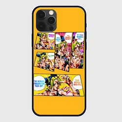 Чехол для iPhone 12 Pro Max Приключения ДжоДжо, цвет: 3D-черный