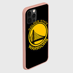 Чехол для iPhone 12 Pro Max GOLDEN STATE WARRIORS, цвет: 3D-светло-розовый — фото 2