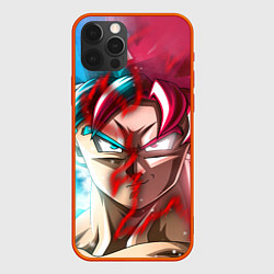 Чехол для iPhone 12 Pro Max Dragon Ball, цвет: 3D-красный