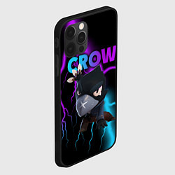 Чехол для iPhone 12 Pro Max Brawl Stars CROW, цвет: 3D-черный — фото 2