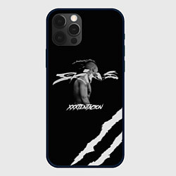 Чехол для iPhone 12 Pro Max XXXTENTACION SKINS, цвет: 3D-черный