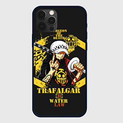 Чехол для iPhone 12 Pro Max One Piece Trafalgar Water, цвет: 3D-черный