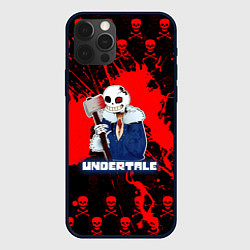 Чехол для iPhone 12 Pro Max UNDERTALE, цвет: 3D-черный