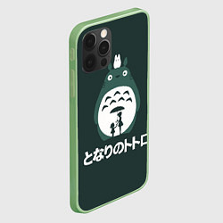 Чехол для iPhone 12 Pro Max Totoro, цвет: 3D-салатовый — фото 2