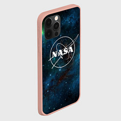 Чехол для iPhone 12 Pro Max NASA, цвет: 3D-светло-розовый — фото 2