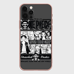 Чехол для iPhone 12 Pro Max One Piece, цвет: 3D-светло-розовый