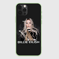 Чехол для iPhone 12 Pro Max BILLIE EILISH, цвет: 3D-салатовый