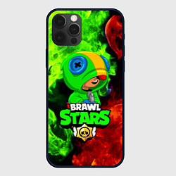 Чехол для iPhone 12 Pro Max BRAWL STARS LEON, цвет: 3D-черный