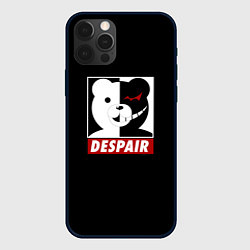Чехол для iPhone 12 Pro Max Monokuma, цвет: 3D-черный