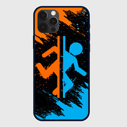 Чехол для iPhone 12 Pro Max PORTAL, цвет: 3D-черный