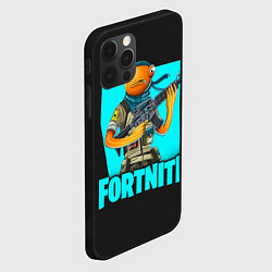 Чехол для iPhone 12 Pro Max Fortnite, цвет: 3D-черный — фото 2