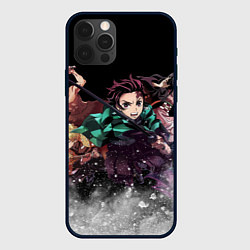 Чехол для iPhone 12 Pro Max KIMETSU NO YAIBA, цвет: 3D-черный