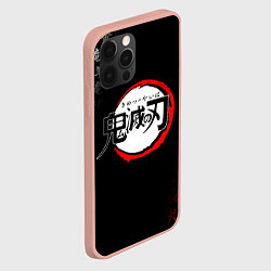 Чехол для iPhone 12 Pro Max KIMETSU NO YAIBA, цвет: 3D-светло-розовый — фото 2