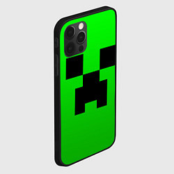 Чехол для iPhone 12 Pro Max MINECRAFT, цвет: 3D-черный — фото 2