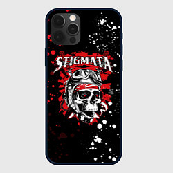 Чехол для iPhone 12 Pro Max Stigmata, цвет: 3D-черный