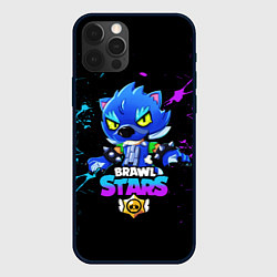 Чехол для iPhone 12 Pro Max Brawl Stars LEON, цвет: 3D-черный